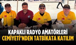 Kapaklı Radyo Amatörleri Cemiyeti’nden tatbikata katılım