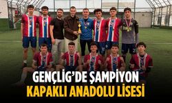 GençLig’de şampiyon Kapaklı Anadolu Lisesi