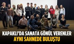 Kapaklı’da sanata gönül verenler aynı sahnede buluştu