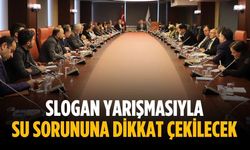 Slogan yarışmasıyla su sorununa dikkat çekilecek