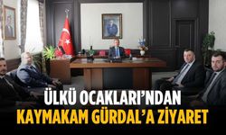 Ülkü Ocakları’ndan Kaymakam Gürdal’a ziyaret