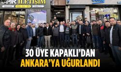 30 üye Kapaklı’dan Ankara’ya uğurlandı