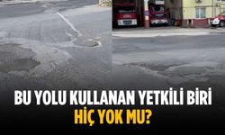 “Bu yolu kullanan yetkili biri hiç yok mu?”