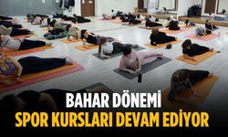 Bahar Dönemi Spor Kursları devam ediyor