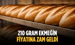 210 gram ekmeğin fiyatına zam geldi