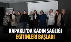 Kapaklı’da kadın sağlığı eğitimleri başladı