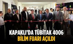 Kapaklı’da TÜBİTAK 4006 Bilim Fuarı açıldı