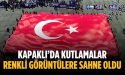Kapaklı’da kutlamalar renkli görüntülere sahne oldu
