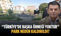 “Türkiye’de başka örneği yoktur” Park neden kaldırıldı?