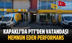 Kapaklı’da PTT’den vatandaşı memnun eden performans