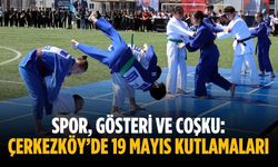 Spor, gösteri ve coşku: Çerkezköy’de 19 Mayıs kutlamaları