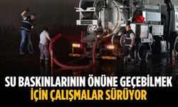 Su baskınlarının önüne geçebilmek için çalışmalar sürüyor