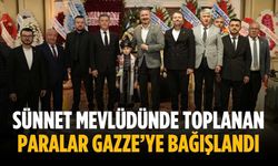 Sünnet mevlüdünde toplanan paralar Gazze’ye bağışlandı