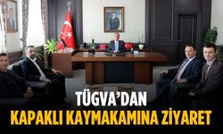 TÜGVA’dan Kapaklı Kaymakamına ziyaret