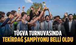 TÜGVA turnuvasında Tekirdağ şampiyonu belli oldu