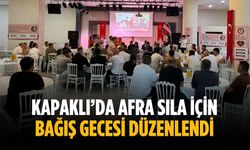 Kapaklı’da Afra Sıla için bağış gecesi düzenlendi