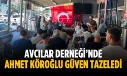 Avcılar Derneği’nde Ahmet Köroğlu güven tazeledi