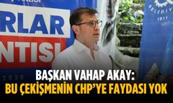 Başkan Akay: Bu çekişmenin CHP’ye faydası yok