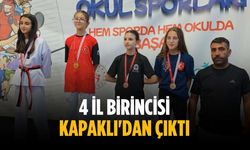 4 il birincisi Kapaklı'dan çıktı