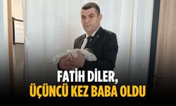 Fatih Diler, üçüncü kez baba oldu