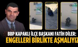 Diler: Engelleri birlikte aşmalıyız