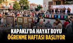 Kapaklı’da Hayat Boyu Öğrenme Haftası başlıyor