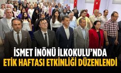 İsmet İnönü İlkokulu’nda Etik Haftası etkinliği düzenlendi