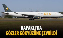 Kapaklı'da gözler gökyüzüne çevrildi