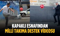 Kapaklı esnafından milli takıma destek videosu