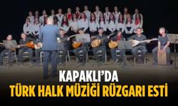 Kapaklı’da Türk Halk Müziği rüzgarı esti