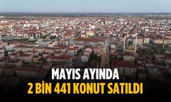 Mayıs ayında 2 bin 441 konut satıldı