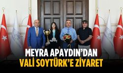 Meyra Apaydın’dan Vali Soytürk’e ziyaret
