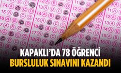 Kapaklı’da 78 öğrenci bursluluk sınavını kazandı