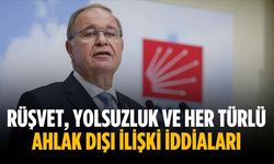 “Rüşvet, yolsuzluk ve her türlü ahlak dışı ilişki iddiaları”