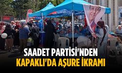 Saadet Partisi'nden Kapaklı'da aşure ikramı