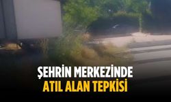 Şehrin merkezinde atıl alan tepkisi