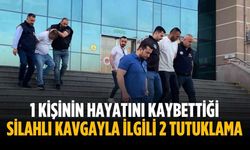 1 kişinin hayatını kaybettiği silahlı kavgayla ilgili 2 tutuklama
