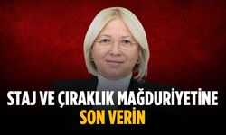 “Staj ve çıraklık mağduriyetine son verin”