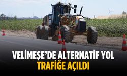 Velimeşe’de alternatif yol trafiğe açıldı