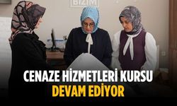 Cenaze hizmetleri kursu devam ediyor