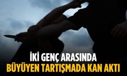 İki genç arasında büyüyen tartışmada kan aktı