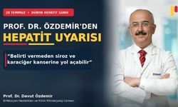 Prof. Dr. Özdemir’den Dünya Hepatit Günü’nde önemli uyarılar