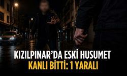 Kızılpınar’da eski husumet kanlı bitti: 1 yaralı