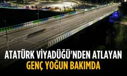 Atatürk Viyadüğü'nden atlayan genç yoğun bakımda