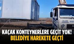 Kaçak konteynerlere geçit yok! Belediye harekete geçti