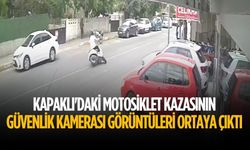 Kapaklı'daki motosiklet kazasının güvenlik kamerası görüntüleri ortaya çıktı