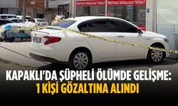 Kapaklı'da şüpheli ölümde gelişme: 1 kişi gözaltına alındı