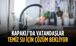 Kapaklı'da vatandaş çözüm bekliyor