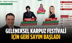 Geleneksel Karpuz Festivali için geri sayım başladı