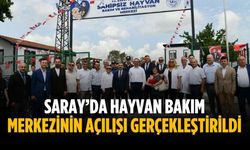 Saray’da hayvan bakım merkezinin açılışı gerçekleştirildi